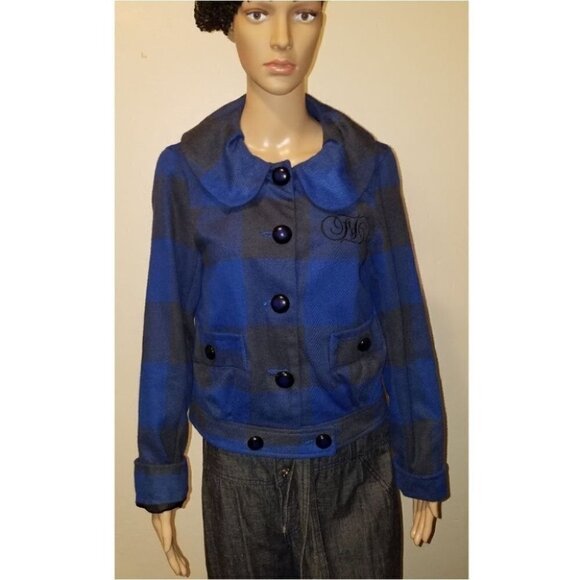 Fabulosity Jackets & Blazers - Fabulosity Checkerd Jacket